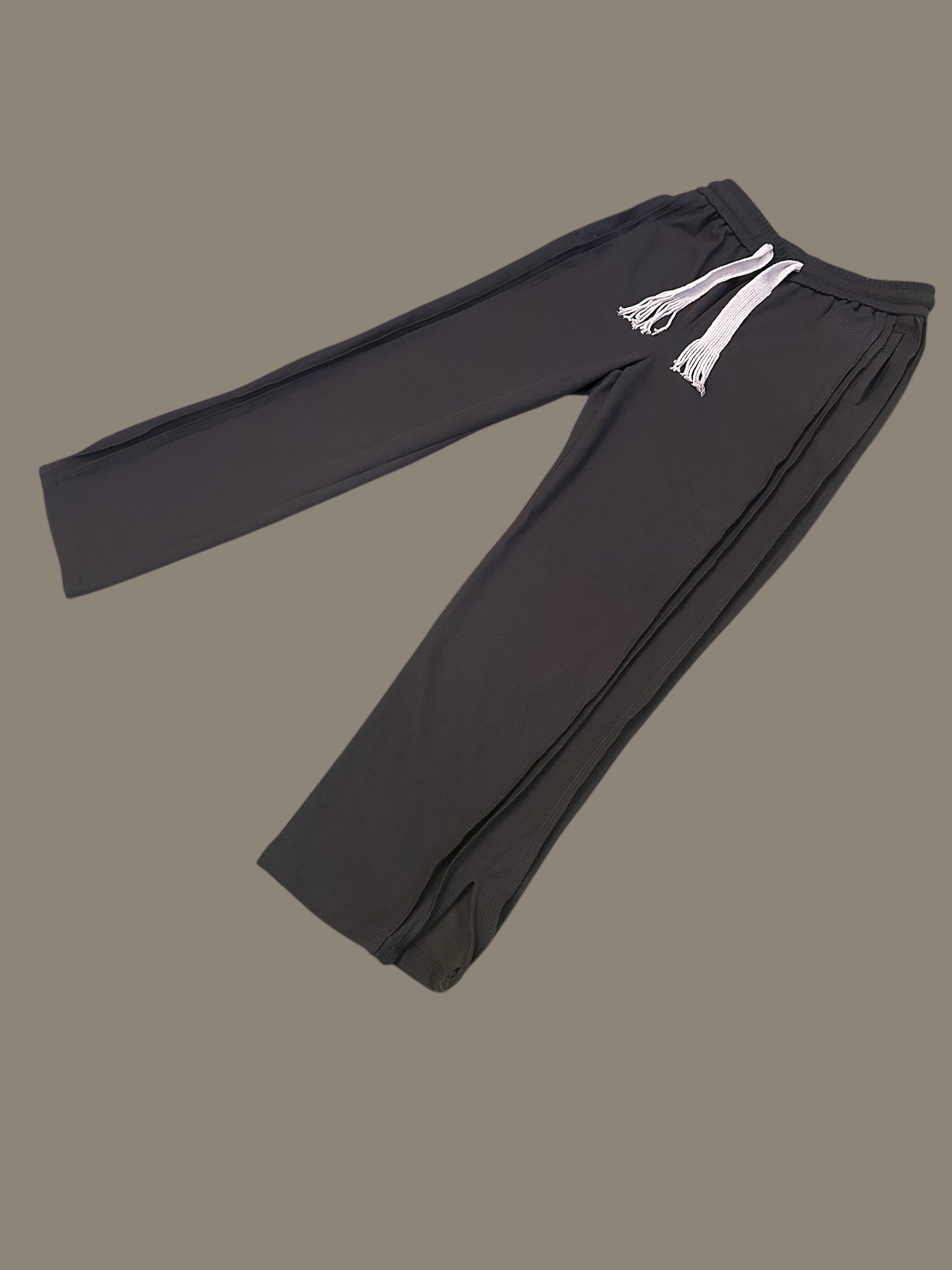 charcoal-grey- joggers-split hem- wide leg